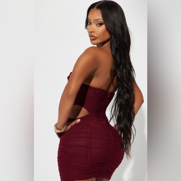 Ruched Mini Dress - Picture 3 of 3